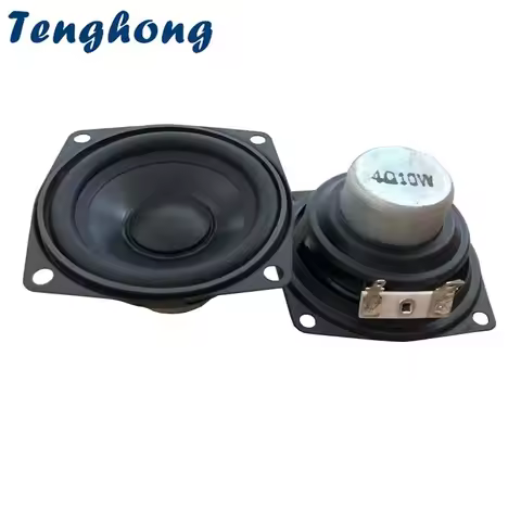 2pcs 2.5 Inch 66MM Waterproof Full Range Speaker Unit 4 Ohm 8 Ohm 10W 20 Core Bluetooth Audio Loudsp