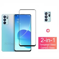 OPPO Reno 6 Tempered Glass Full Cover Screen Protector OPPO Reno 6 5 4 Pro+ Reno 9 Pro 6Z A93 A92 A91 A53 Glass Film