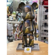 [In Stock] BE@RBRICK x Johannes Vermeer “The Girl with the Pearl Earring” 1000% bearbrick