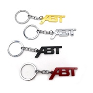 ABT Keychain Suitable for Audi Metal Keychains, Personalized Car Keychains, Creative Key Ring