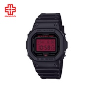 Casio G-Shock Black And Bold Red Series DW-5600BBR-1 Black Bio-Based Resin Band Men Sports Watch