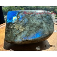 Labradorite 拉长石 73.5MM  L: 7cm x W: 4cm x H: 9cm (LC0002)