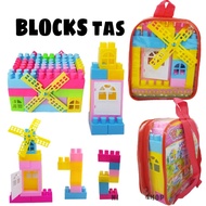Puzzle block Toys Puzzle block Bag Series Kicir 66pcs block
