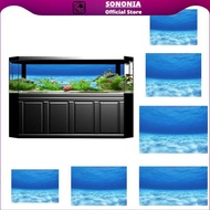 [SONONIA] Fish Tank Adhesive Background Posters For Fish Tank Landscape Decor 61x30cm