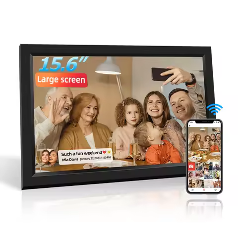 15.6-inch digital photo frame 1920 * 1080 IPS high-definition touch screen desktop wall mounted shar
