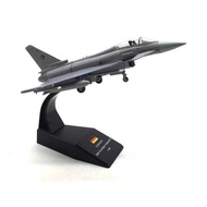 C 1:100 EF-2000 Eurofighter Typhoon Fighter Model & Display Stand Collection Gift EF 2000 Alloy M