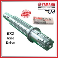 100% ORIGINAL YAMAHA RXZ AXLE MAIN CLUTCH DRIVE SHAFT SPRCOKET SHAFT GEAR BOX JAPAN HLY 55K