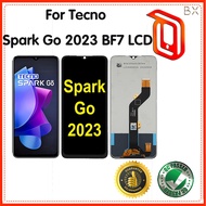 For Tecno Spark Go 2023 BF7 BF7n LCD Display Touch Screen Digitizer Assembly Replacement Parts / Fra