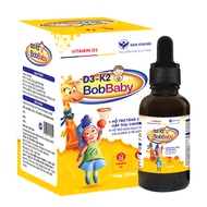 D3 - K2 BOBBABY - Helps enhance calcium absorption to help strengthen bones