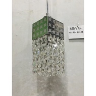 Minimalist crystal chandelier 6117
