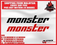 MONSTER CAR STICKERS KERETA STICKER INITIAL D EVO 3 EVO 4 MITSUBISHI EMPEROR CLUB