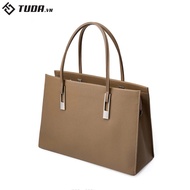 TOGO Women's Leather Crossbody Bag & Laptop Handbag & TUDA SBM395 File