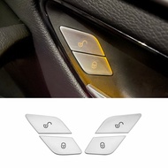Door Lock Unlock Buttons Cover Stickers For Mercedes Benz C E class GLC W205 W213 X253 Vito 2015-201