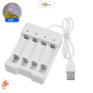 EWEA AA / AAA Battery Charger Adapter Universal Independent USB Output