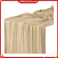 JAREDQ Colorful Chiffon Table Flag Rectangular Table Chiffon Flag Bohemian Style Wedding Table Runne