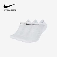 Socks Nike Everyday Lightweight White Men's and Women's Socks (3 Pcs) 1000% Original (OFFICIAL STORE