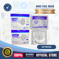 INDOPLAS KN95 Disposable Face Mask 50s