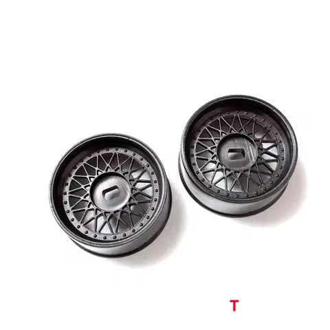 GT55racing MINI-Z AWD Plastic Wheels Black (Diameter 20mm, 2PCS)