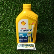 Shell Motorcycle Oil / Engine Oil / Minyak Hitam AX5