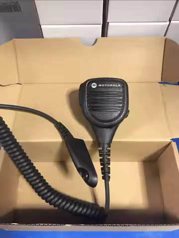 Motorola PMMN4021A Handheld PTT Speaker Microphone for GP328 GP338 GP340 GP360 GP680 HT750 HT1250 Pt