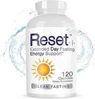 RESET New! + Extended Day Clean Fasting Energy More High Grade Electrolytes, Himalayan Pink Salt, 7 B-Complex Vitamins, 72 Trace Minerals, Green Tea Leaf Extract, Green Coffee Bean Extract, Pro Keto.