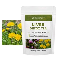 Liver Detox Tea Organic Tea Liver Detox Cleanse Teabag【juaner】