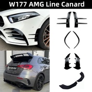 Mercedes A-Class W177 AMG Line Canard Front Rear Bumper A180 A200 A250 A35