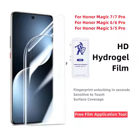 2/3/4pcs HD Hydrogel Film For Honor Magic 7 Pro Screen Protector For Honor Magic Magic 6 Pro Magic 5