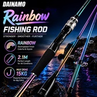 Dainamo Fishing Rod Elektroplating Pelangi 7kaki M Proses Rod Casting 5-20LB / 8-30LB Joran Spinning