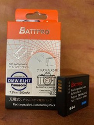 BLH7 BLH7E DMW-BLH7電池合Panasonic DMC-GF7,GF8,GF9,GF10,GF90,GM1,GM5,LX9,LX10,LX15及多款數碼相機專用 請看內容 香港行貨 由BATTPRO免費一年保用