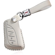 HIBEYO Leather Key Fob Cover for LEXUS ES350 ES350 F SPORT ES350 LUXURY ES300H LS350 LS500 LS500H LS