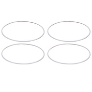 TMA~4pcs 21 Inch Wheel Rim Protectors Self Adhesive Aluminium Alloy Scratch Proof Wheel Rim Guard Si