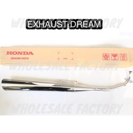 ORIGINAL HONDA EXHAUST PIPE EX5 DREAM GBO / C70 / GBOJ / WAVE100R EKZOS MUFFLER