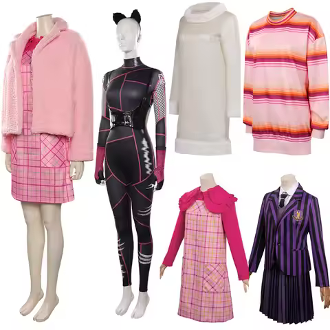 Fantasia Enid Sinclair Cosplay Costume Dress Coat Outfits Halloween Carnival Suit For Adult Women Gi