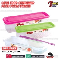 LAVA FC581 FC580 FC580S Plastic Food Storage Container Lunch Box BPA FREE/Bekas Makanan LAVA