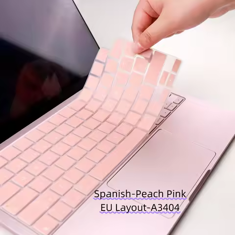 Spanish Solid Colors Keyboard Cover for MacBook Neo 13 inch (A18) Pro 2026 Release Model A3404 512GB