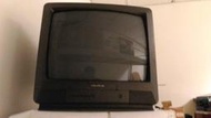 Quasar  19"  弧型映像管電視機(古董名牌機 Motorola+panasonic)  故障