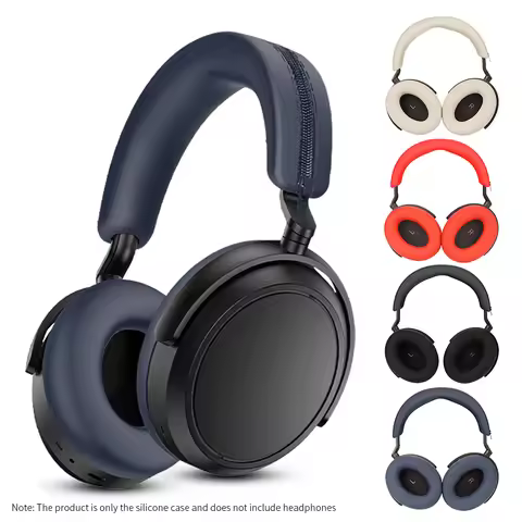 Quality Headphone Cover for Sennheiser MOMENTUM 4 Earphone Silicone Protective Case Momentum4 Headse