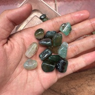 Green agate Green agate stone/ Green agate material/