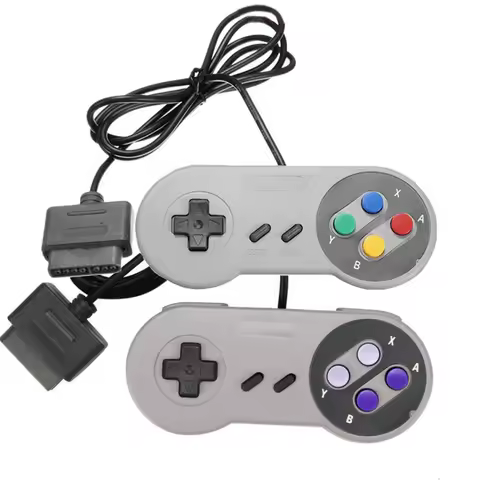 16 Bit Controller For Nintendo SNES Gamepad SNES System Console Controller Gaming Joystick For Ninte