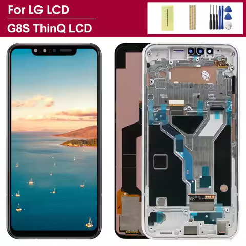 6.21"Display For LG G8s ThinQ LCD Touch Screen Digitizer Assembly For LG G8s Display Replacement G8 