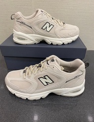 新店特惠New Balance NB530 復古減震 休閒跑步鞋 男女同款 米白色 D寬