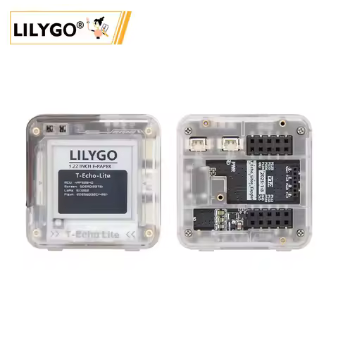 LILYGO® T-Echo-Lite NRF52840 LoRa E-Paper Display Ultra-Low Power Module Meshtastic-Compatible GPS E
