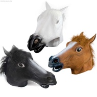 mask halloween halloween mask Headgear Funny Horse Face Horse Mask cos Funny Horse Headgear Props Ha