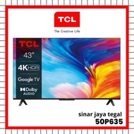 LED TV TCL UHD 4K 50P635 50INCH ANDROID TV