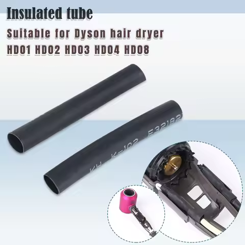 Power Cord Insulated Tube Repair Parts for Dyson hair dryer HD01 HD02 HD03 Accessories