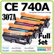 Full Set CE740A Compatible to H*307A H* LaserJet CP5225 CP5225dn CP5220 CP5225n CP 5225 5225dn 5220 