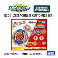 Takara Tomy Beyblade Burst BU B-201 Zest Achilles Customize Set