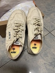 Autry Espadrillas 低筒帆布鞋 米白色