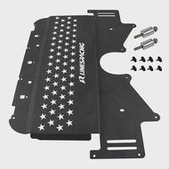 LR Oil Cooler Skid Plate For BMW G80 G82 M3 M4 G87 M2 2021-2024 S58 Engine powered G Series Aluminum